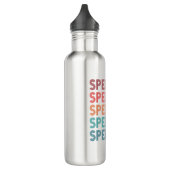Speechie Retro Speech Patholoog SLP Waterfles (Links)