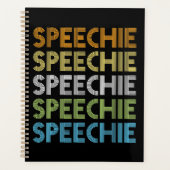 Speechie Speech Language Patholoog Therapist Planner (Voorkant)