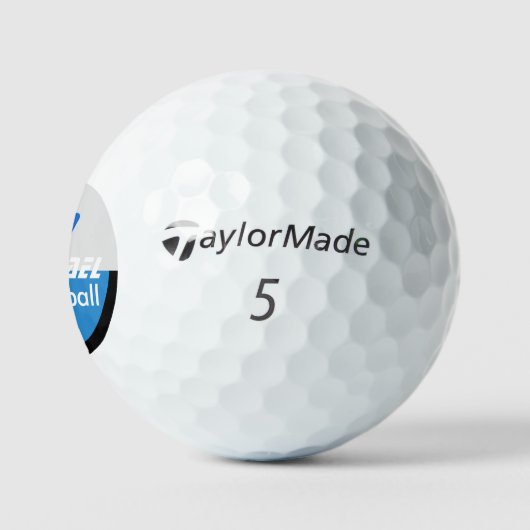 Speed Blue Golf Ball Golfballen (Logo)