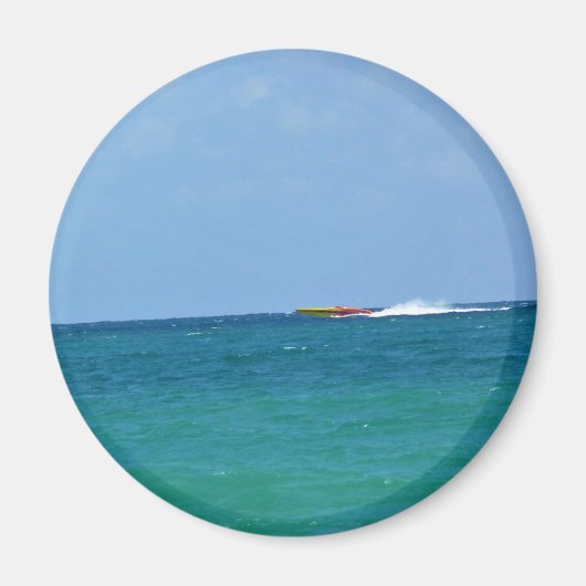 Speed Boat, Fort Lauderdale, Florida Magneet (Voorkant)
