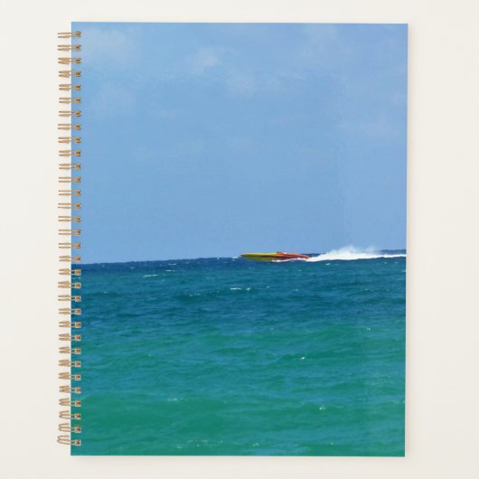 Speed Boat, Fort Lauderdale, Florida Planner (Voorkant)