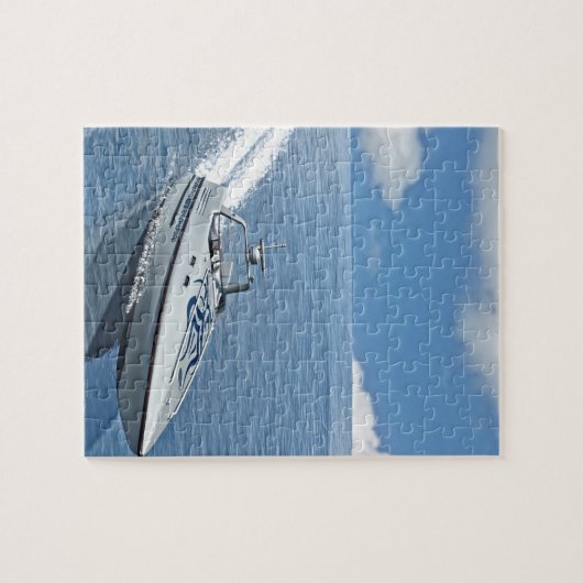 Speed Boat Racing Forward Legpuzzel (Horizontaal)