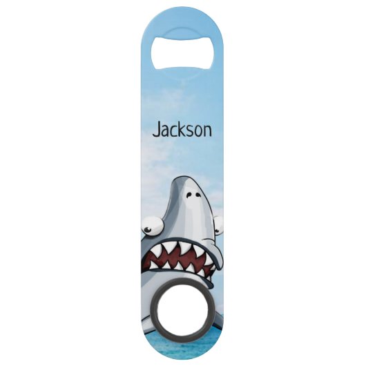 Speed Bottle Opener Shark Flessenopener (Achterkant)