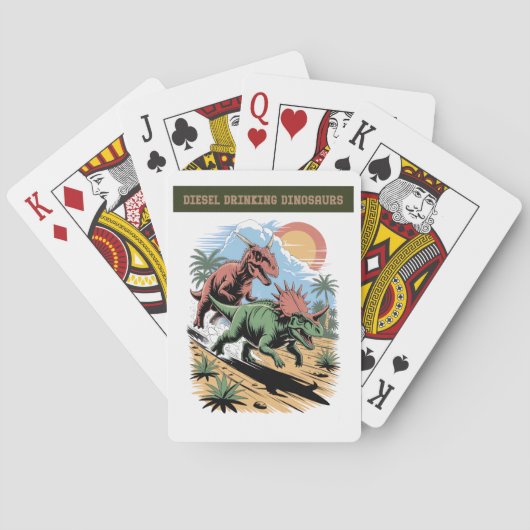 Speed-By Thrill Pokerkaarten (Achterkant)