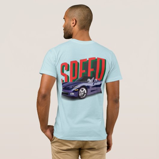 SPEED CAR.JPG T-SHIRT (Achterkant volledig)