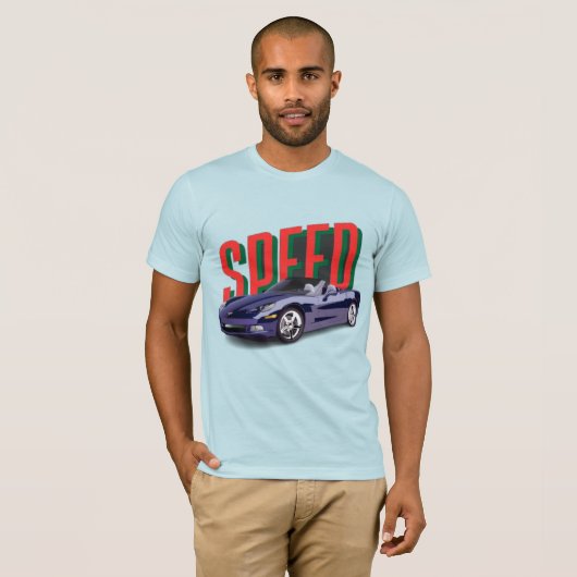 SPEED CAR.JPG T-SHIRT (Voorkant volledig)