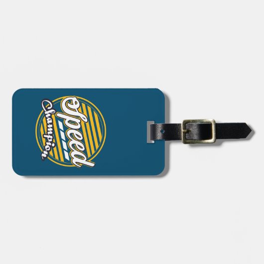 Speed Champion Bagagelabel (Voorkant horizontaal)