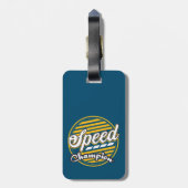Speed Champion Bagagelabel (Achterkant verticaal)