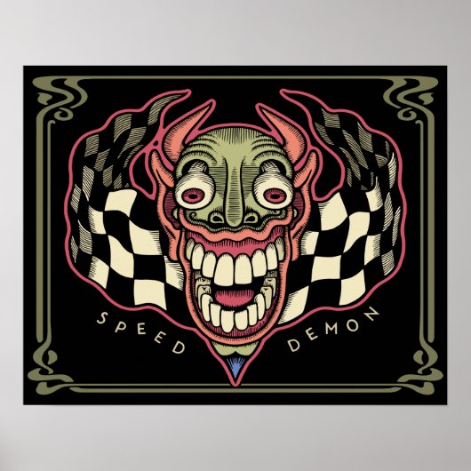 Speed Demon 619 Poster (Voorkant)