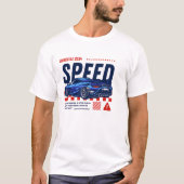 Speed – Fast Life Shirt for Racing and Action Fans (Voorkant)