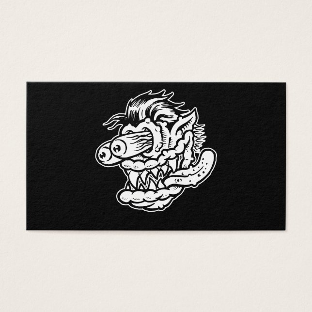 Speed Fink Rat Fink Big Daddy Ed Roth Monster Kind Visitekaartje (Voorkant)