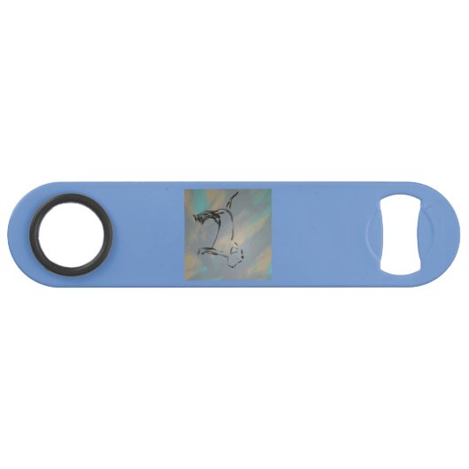 Speed Flesopener met Hond Flessenopener (Voorkant (Horizontaal))