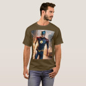 "Speed Force Showdown: Quicksilver vs. The Flash - T-shirt (Voorkant volledig)