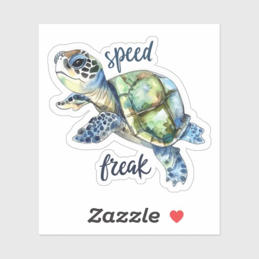 Speed Freak Vinyl Sticker (Vel)