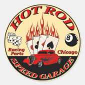 Speed Garage Sticker (Voorkant)