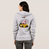 Speed Hunter | Dames Full-zip Hoodie (Achterkant volledig)