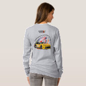 Speed Hunter | Dames Lange Mouwen T-shirt (Achterkant volledig)