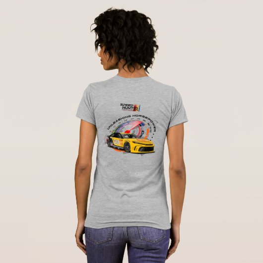 Speed Hunter | Dames Slim Fit T-shirt (Achterkant volledig)