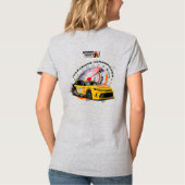 Speed Hunter | Dames V-hals T-shirt (Achterkant)