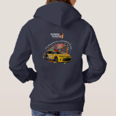 Speed Hunter (donkere modus) | Dames Hoodie (Achterkant)