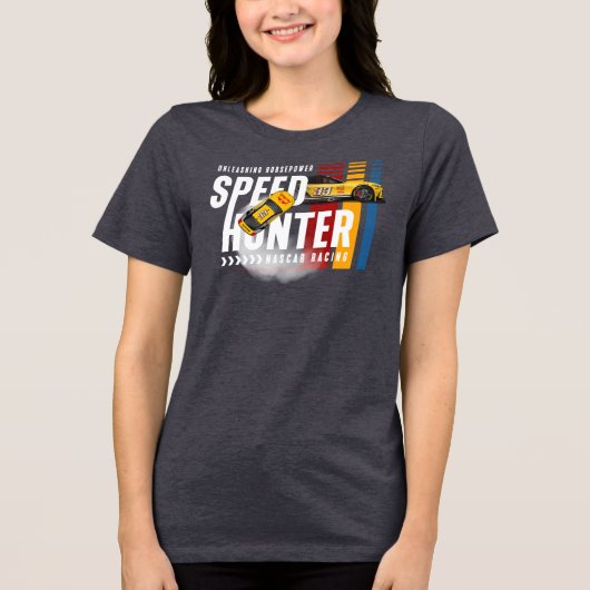 Speed Hunter (donkere modus) | Dames Tri-Blend Shirt (Voorkant)