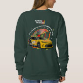 Speed Hunter (donkere modus) | Dames Trui (Achterkant)