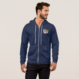 Speed Hunter (Donkere Modus) | Heren Full-zip Hoodie
