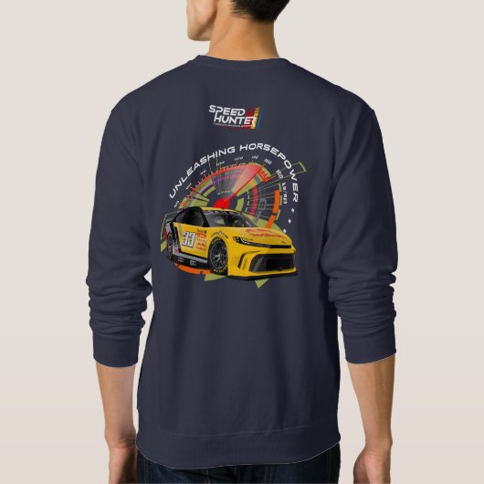 Speed Hunter (donkere modus) | Heren Trui (Achterkant)