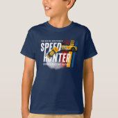 Speed Hunter (Donkere Modus) | Kids T-shirt (Voorkant)