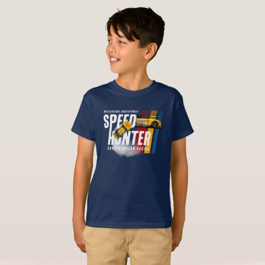 Speed Hunter (Donkere Modus) | Kids T-shirt (Voorkant volledig)