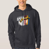 Speed Hunter (Donkere Modus) | Mannen Hoodie (Voorkant)