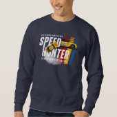 Speed Hunter (Donkere Modus) | Mannen Trui (Voorkant)