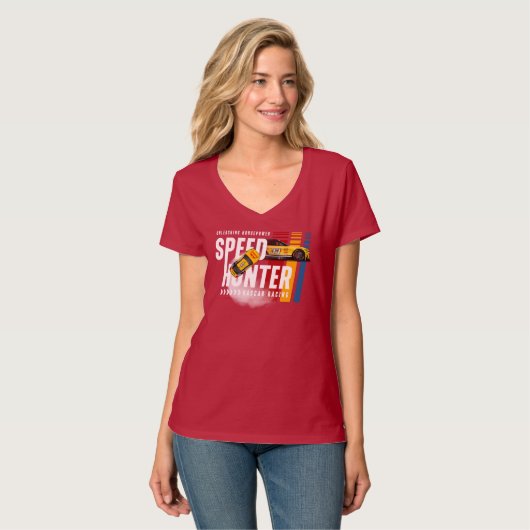 Speed Hunter (Donkere Modus) | Vrouwen T-shirt (Voorkant volledig)