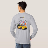 Speed Hunter | Heren Lange Mouwen T-shirt (Achterkant volledig)