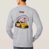 Speed Hunter | Heren Lange Mouwen T-shirt (Achterkant)