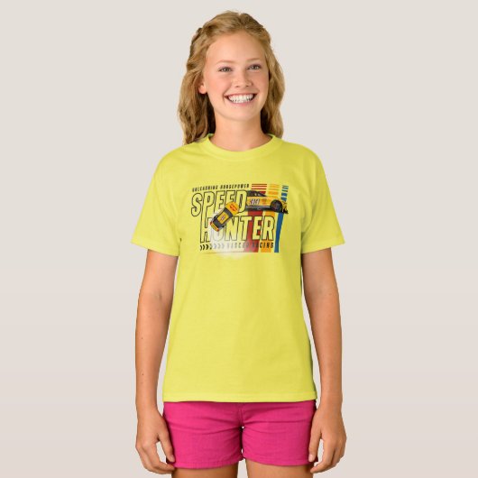 Speed Hunter | Kids T-shirt (Voorkant volledig)