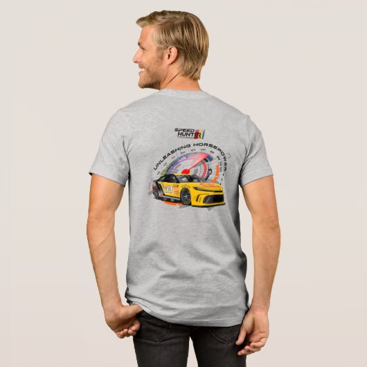 Speed Hunter | Mannen Tri-Blend Shirt (Voorkant)