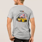 Speed Hunter | Mannen Tri-Blend Shirt (Achterkant)