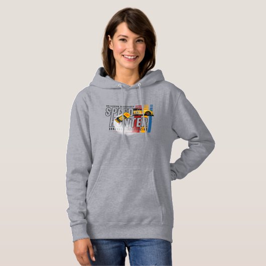 Speed Hunter | Vrouwen Hoodie (Voorkant volledig)
