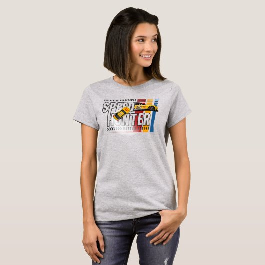 Speed Hunter | Vrouwen T-shirt (Voorkant volledig)