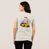Speed Hunter | Vrouwen Tri-Blend Shirt (Achterkant volledig)