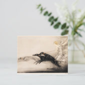 Speed II, Vitesse, 1933 door Louis Icart Briefkaart (Staand voorkant)