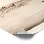 Speed II, Vitesse, 1933 door Louis Icart Poster (Hoek)