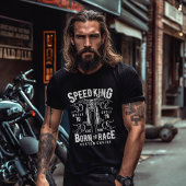 Speed King-motorfiets T-shirt