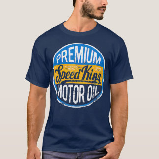 Speed Kings Motor Olie noodlijdende shirten vrouwe T-shirt
