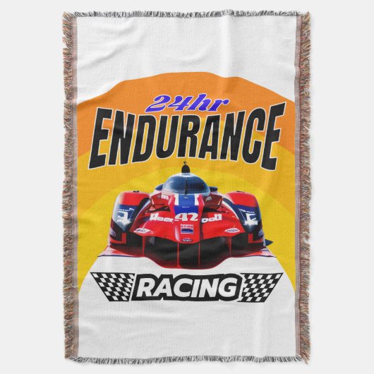 Speed Legends: 24h Endurance Racer Deken (Voorkant Verticaal)