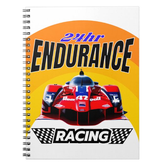 Speed Legends: 24h Endurance Racer Notitieboek (Voorkant)