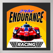Speed Legends: 24h Endurance Racer Poster (Voorkant)