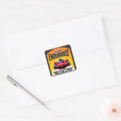 Speed Legends: 24h Endurance Racer Vierkante Sticker (Envelop)