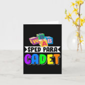 Speed Para Cadet terug naar school Kaart (Gele Bloem)